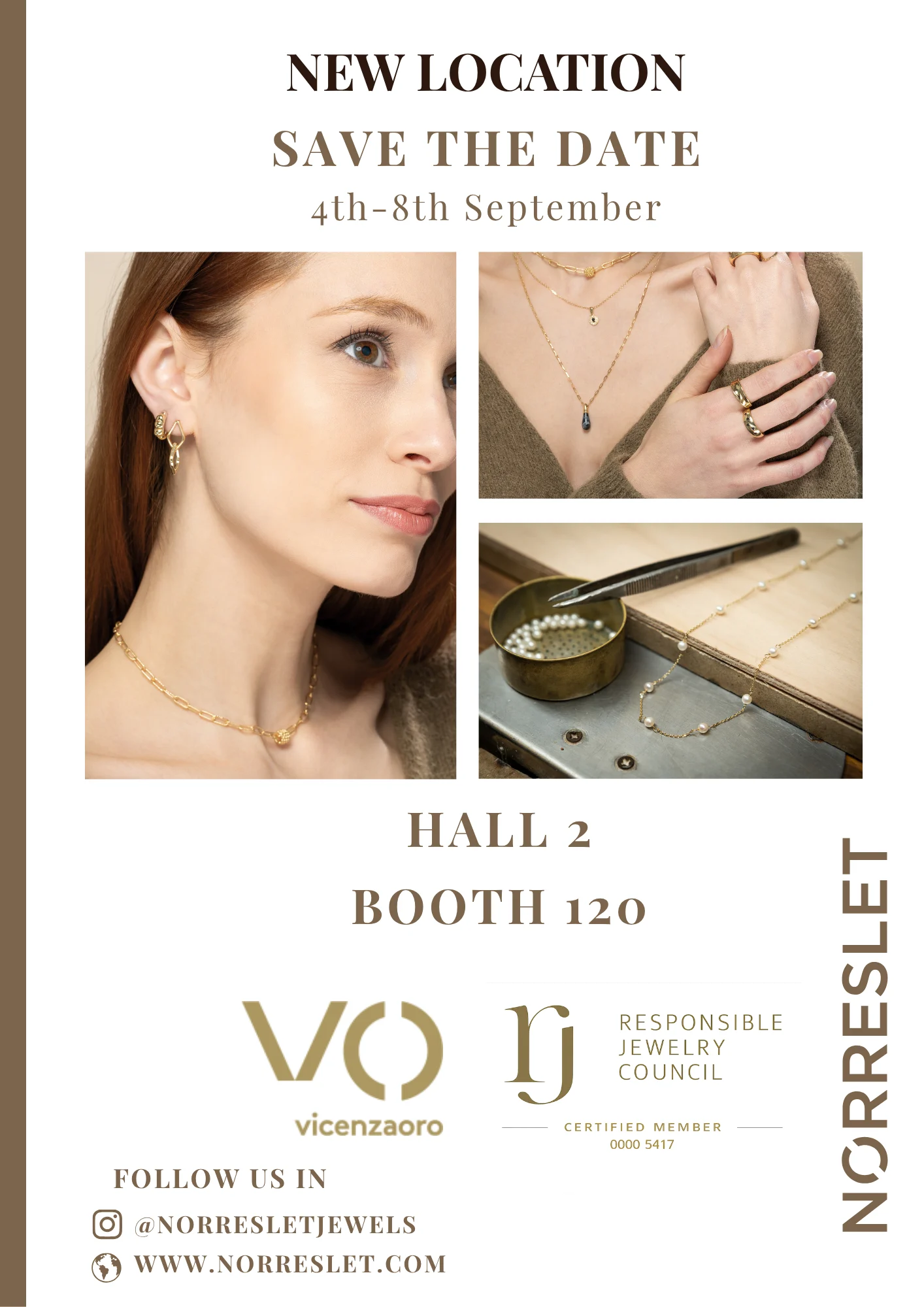 Save the Date - Vicenza 4th-8th September