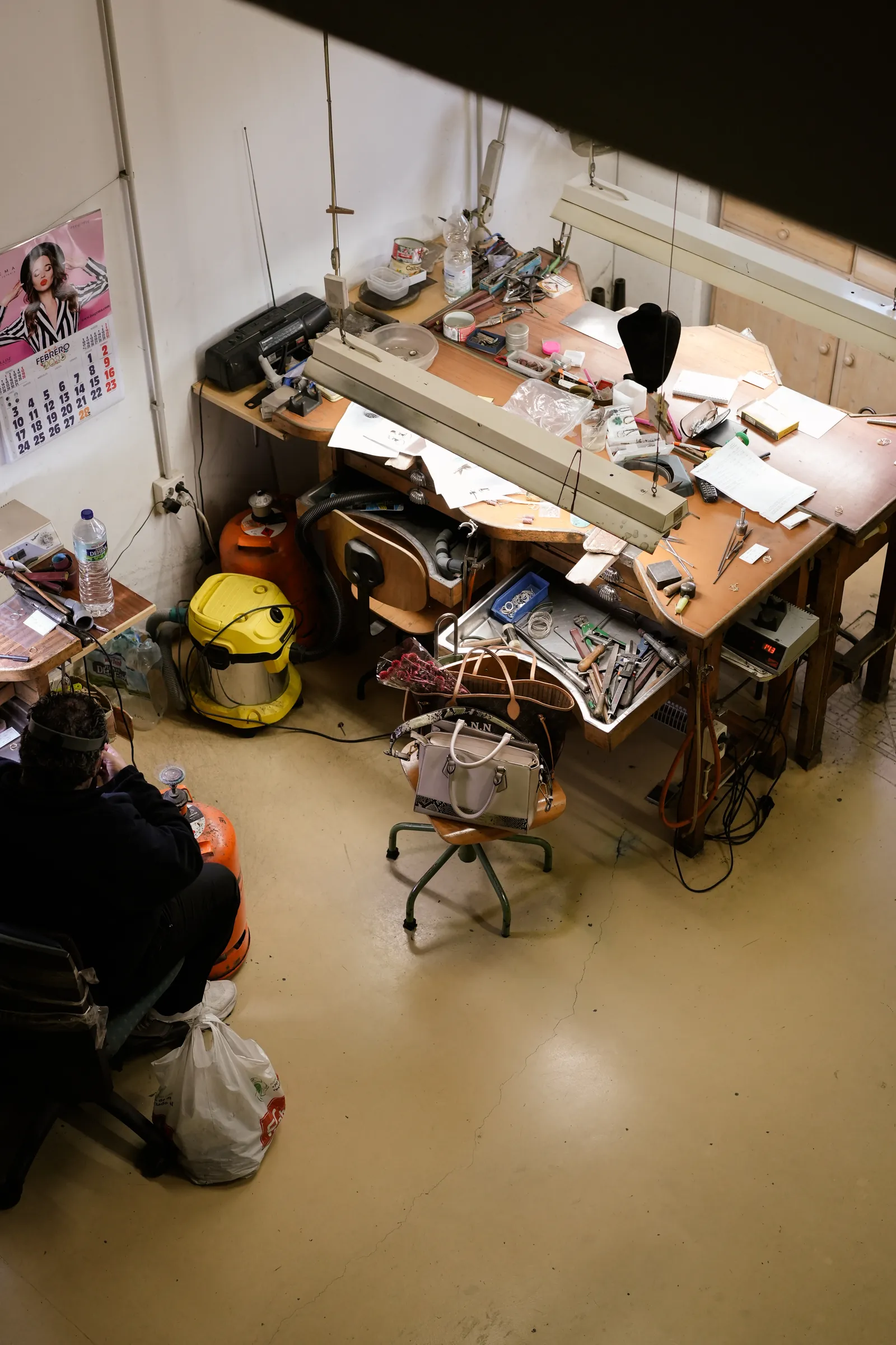 Taller de fabricación de joyería en el Parque Joyero de Córdoba